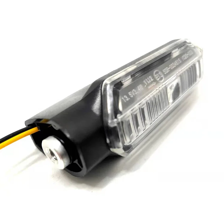 2 Pcs Universal Motorcycle LED Turn Signal Light Indicators Amber Blinker Light Flashers Lighting Motorcycle Accessories