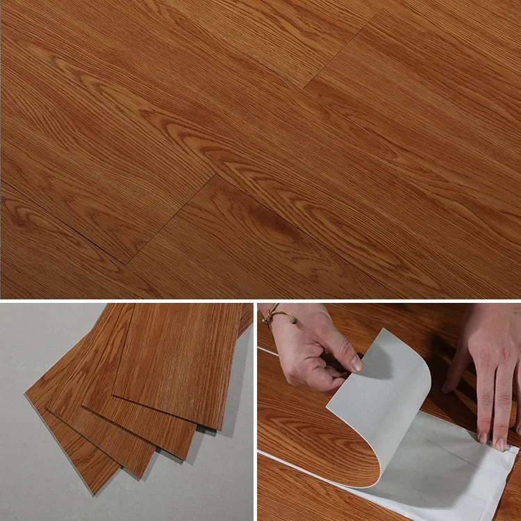 Low Prices Hot sales 100% Waterproof Luxury Vinyl Plastic Flooring Plank Self Adhesive Floor