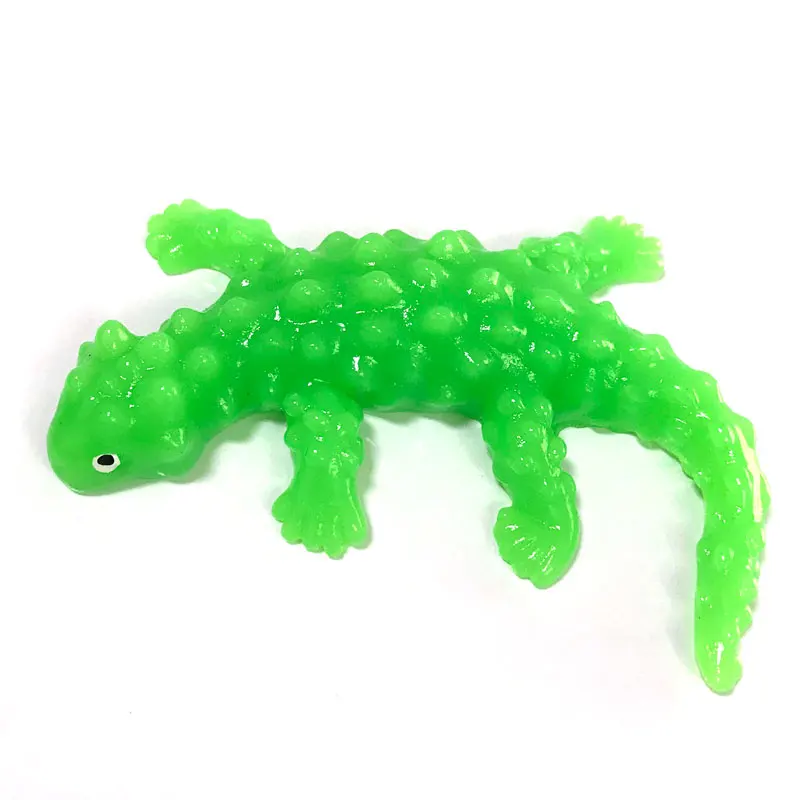 2022 Good sale novelty TPR animal toy squashy colorful dinos shape toy sticky