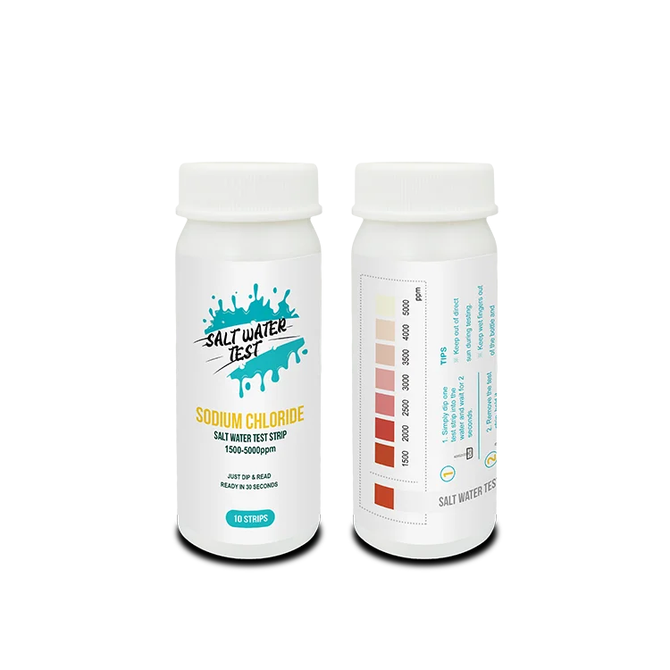 Water quality test strips of Fresh salt water Hot selling Pool Spa  ph test kit  Drinking Aquarium  hardness test strip