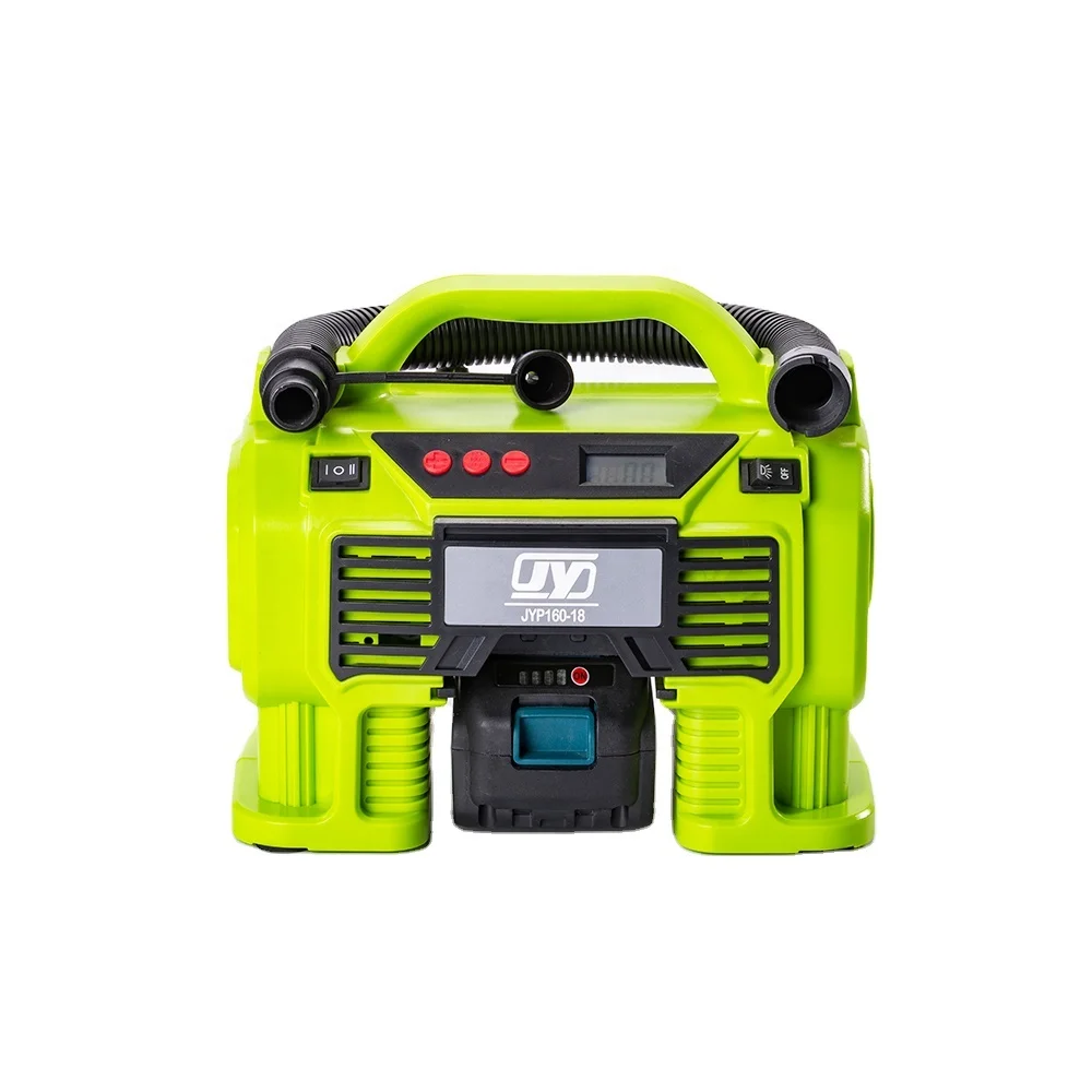 20V MAX DC Cordless Tire Inflators High Pressure  160Psi  Multifunction Car tyre air pump for car bicycle airbed