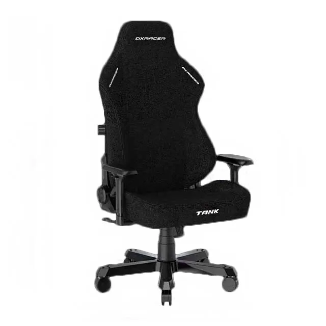 DXRACER Adjustable Ergonomic Black Fabric Gaming Chair Game Office Home Chair Woven Fabric Racing Chair