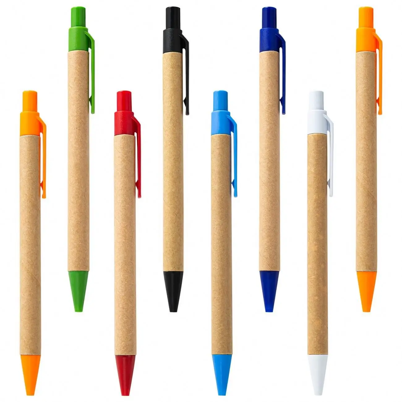 Promotional Logo Custom Recycled Paper Ball Pen Eco-friendly Ballpoint Pen With Cheap Price