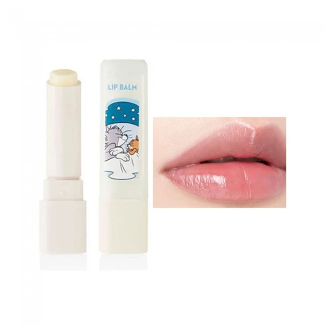 Wholesale Tom and Jerry cartoon natural and organic lip balm effective and long-lasting moisturizing lips