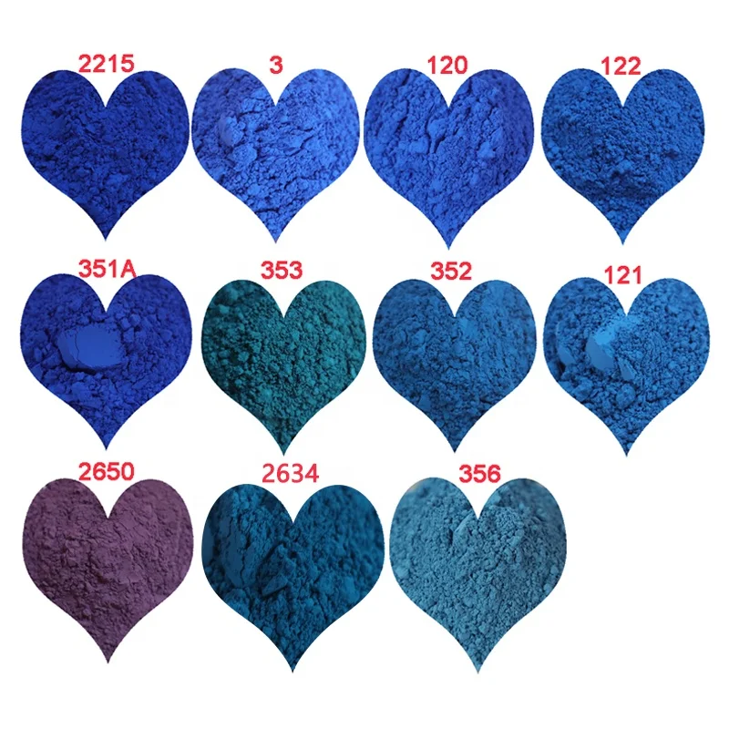 high temperature resistance multichrome pigment bright cobalt blue pigment 28 powder