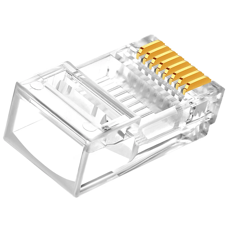 RJ45 Cat5e Cat6 Keystone Jack UTP FTP Network Cable Modular Jack RJ45 Plug 8P8C