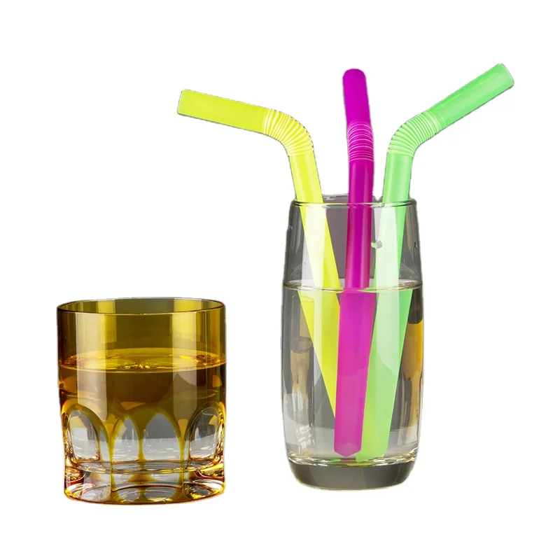 extra long jumbo mega multi coloured plastic drinking party straws