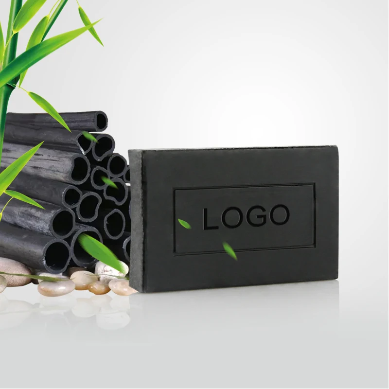 Собственная торговая марка, заводской производитель средств по уходу за кожей, веганская ванная комната, малый размер, бамбуковый уголь, гостиничные туалетные принадлежности, мыло
