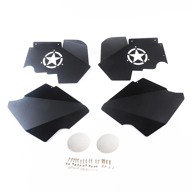 Factory direct car modification parts Wrangler JK wheel eyebrow lining tire fender