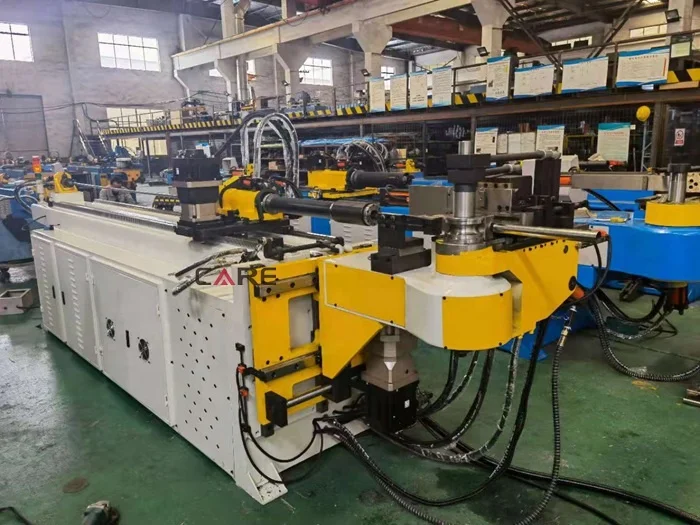 Automatic cnc exhaust pipe bender hydraulic exhaust pipe tube bending machine