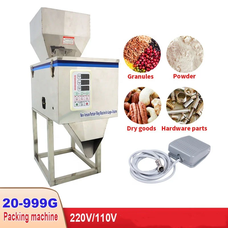 YTK-W999S Factory Price Grain Packing Machines Semi Automatic Powder Packing Machine