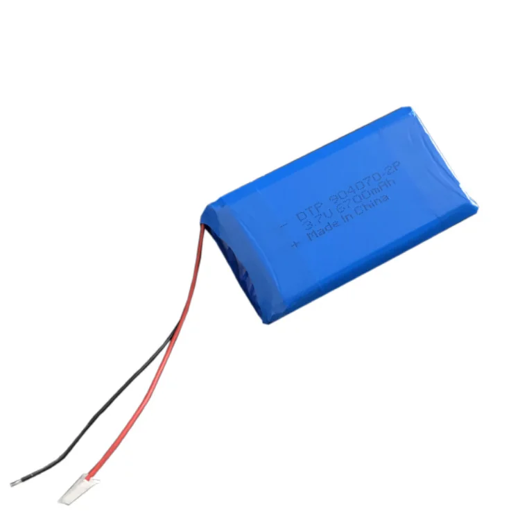 3 7 v 2P параллельный 6700mah перезаряжаемый литиевый аккумулятор для электронных