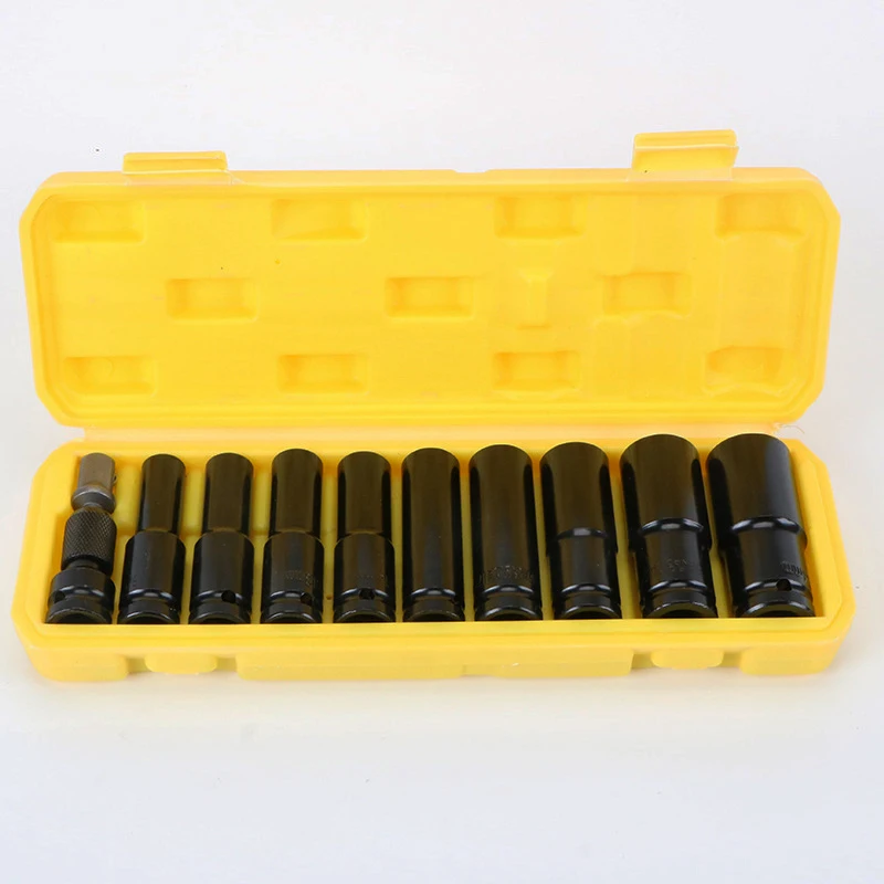 11PCS socket wrench set impact socket set industrial-grade pneumatic sleeves air sleeves sets