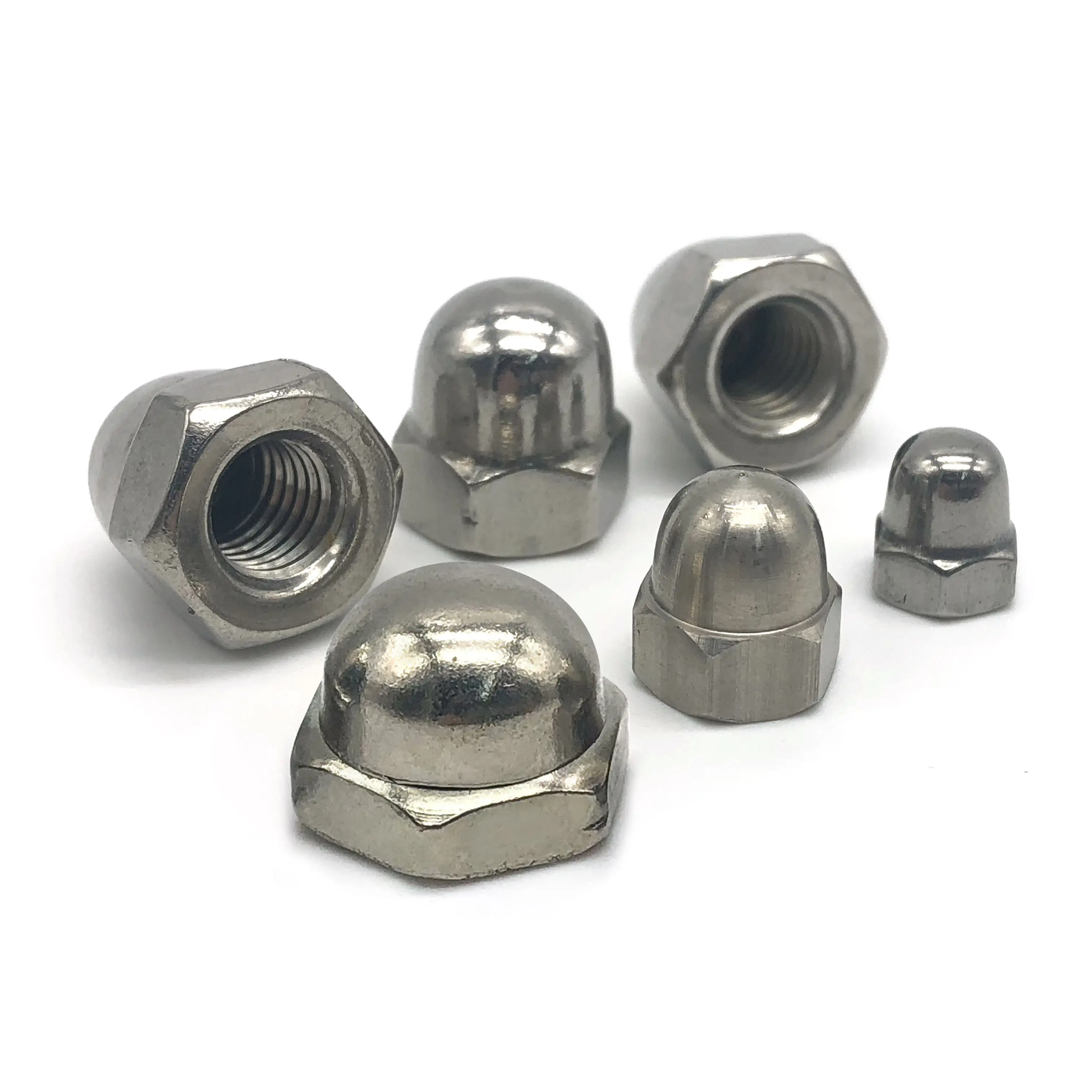 High Quality DIN1587 Metric Decorative Cap Nut Hexagon Dome Brass Cap Nut