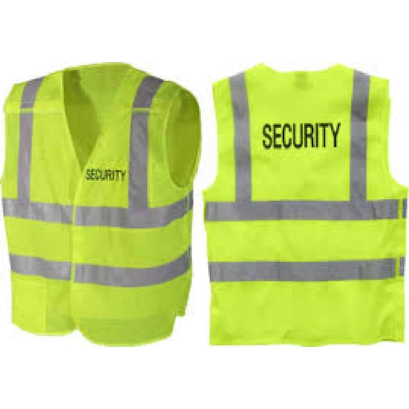 High Visibility Security Roadway Safety Road Workers Safety Clothing Vest