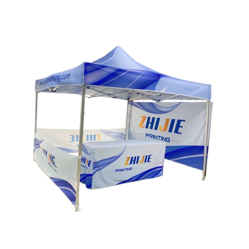 Hot Sale And high Quality Custom Printed Waterproof Aluminum Commercial Exhibition Pop Up Stand Advertising Tent Outdoor 10x10