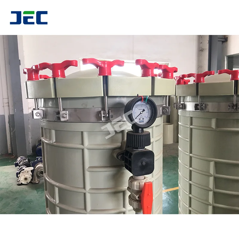 High quality PP filter papers Electroplating Chemical Filter with Magnetic Pump