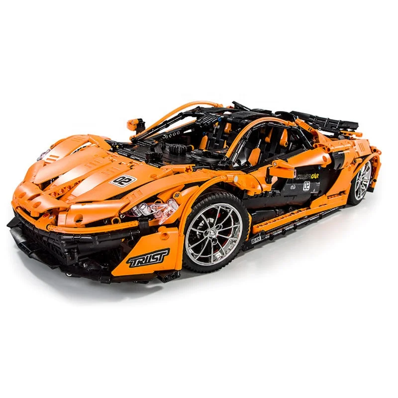 Mould King 13090-13090D Technology Racing Car Kits and Engineering Toy P1 Hypercar Building Blocks Sports Car Building Blocks