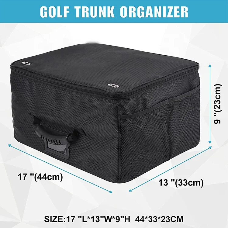 Waterproof Collapsible Car Golf Storage Box Case Bag For Store Golf Accessories