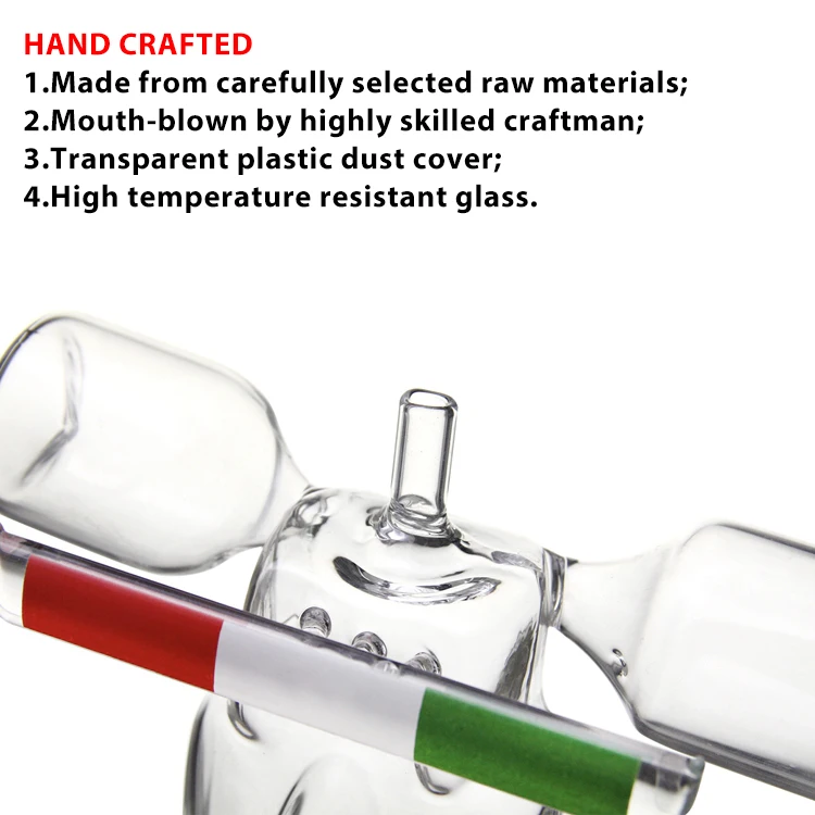 
Hot Selling Whisky Globe Decanter Handmade Blown Whiskey Liquor Glass Decanter 