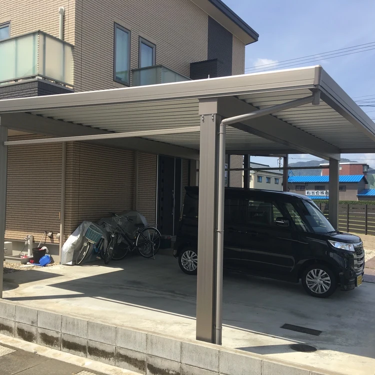 global supply 20 kw solar portable carport  solar enerey car parking