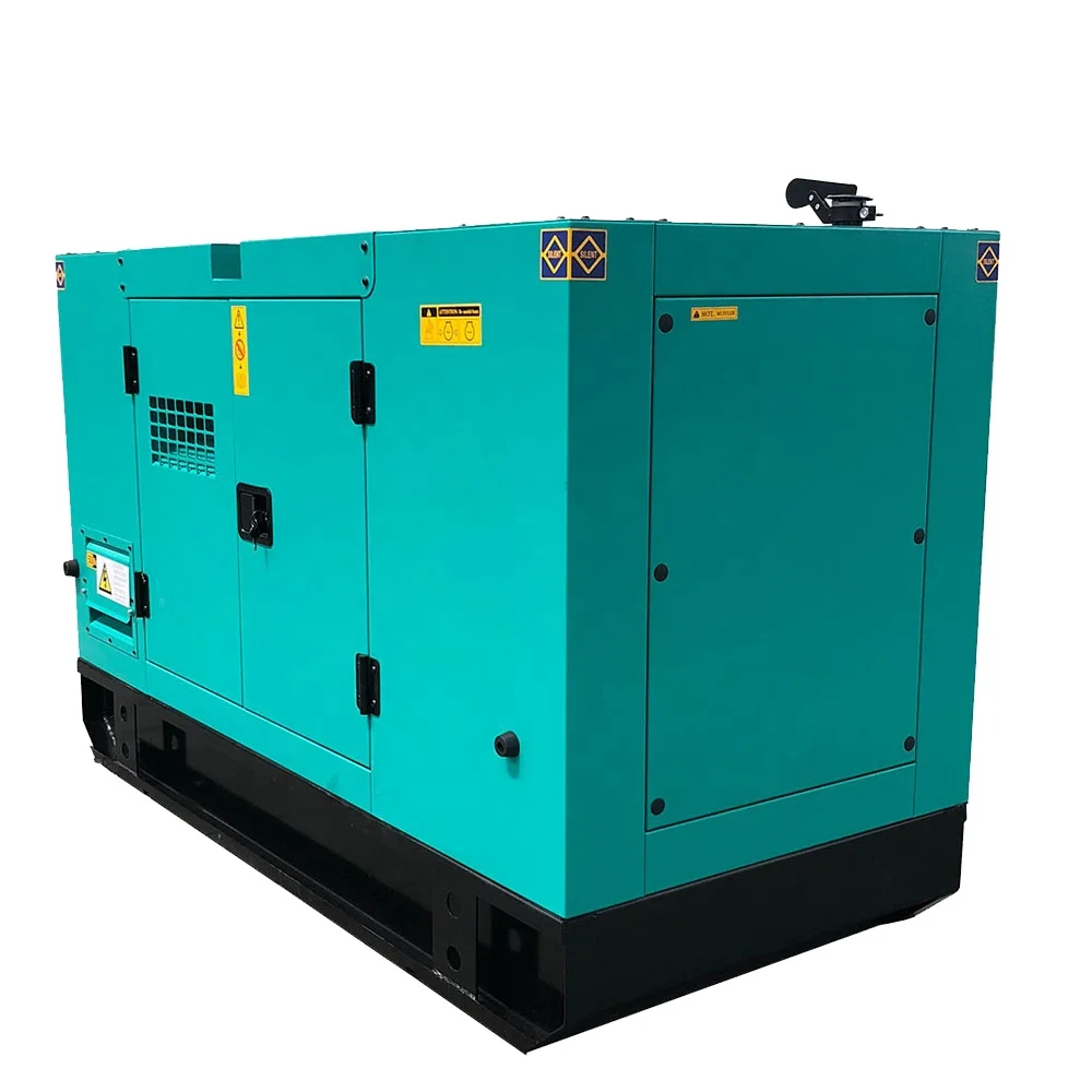 50hz water cooled ricardo electric generator 20kva 50kva open type silent generator for home use