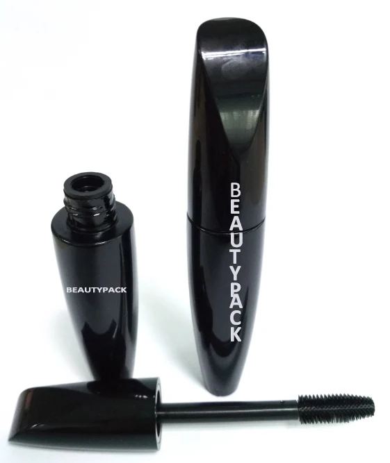 Wholesale Matte Black 10ml Empty Plastic Mascara Tube Container with Brush