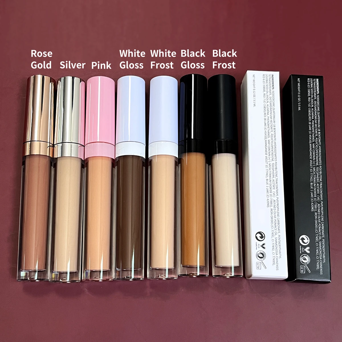 Wholesale no logo vegan concealer waterproof longlasting full coverage liquid concealer private label