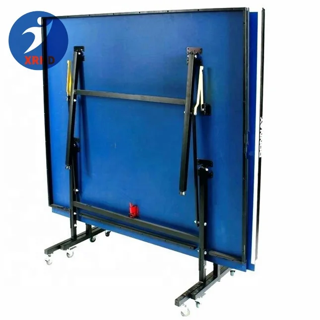 Folding movable legs pingpong indoor and outdoor table tennis table