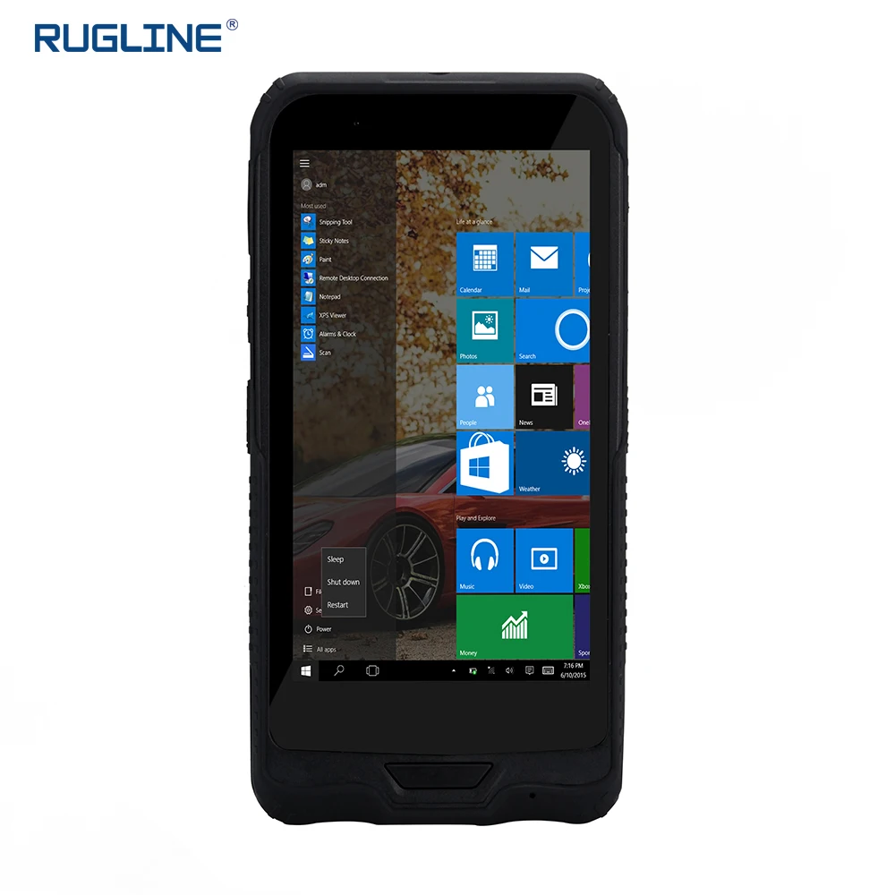 6inch Wins PDA Z8350 CPU 4G RAM 64G ROM Barcode Scanner Rugged Handheld Industrial Data Collector