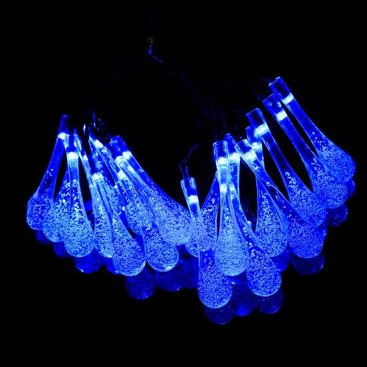 200Led Multicolor Waterproof Bubble Ball Water Drop Christmas Led Solar String Light