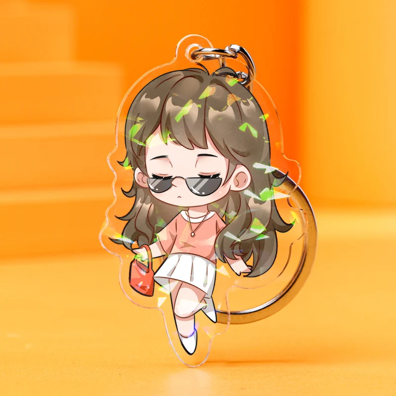 Free Sample Competitive Price Black Lives Matter Key Chain  Lighter Offset Printing Acrylic Keychain