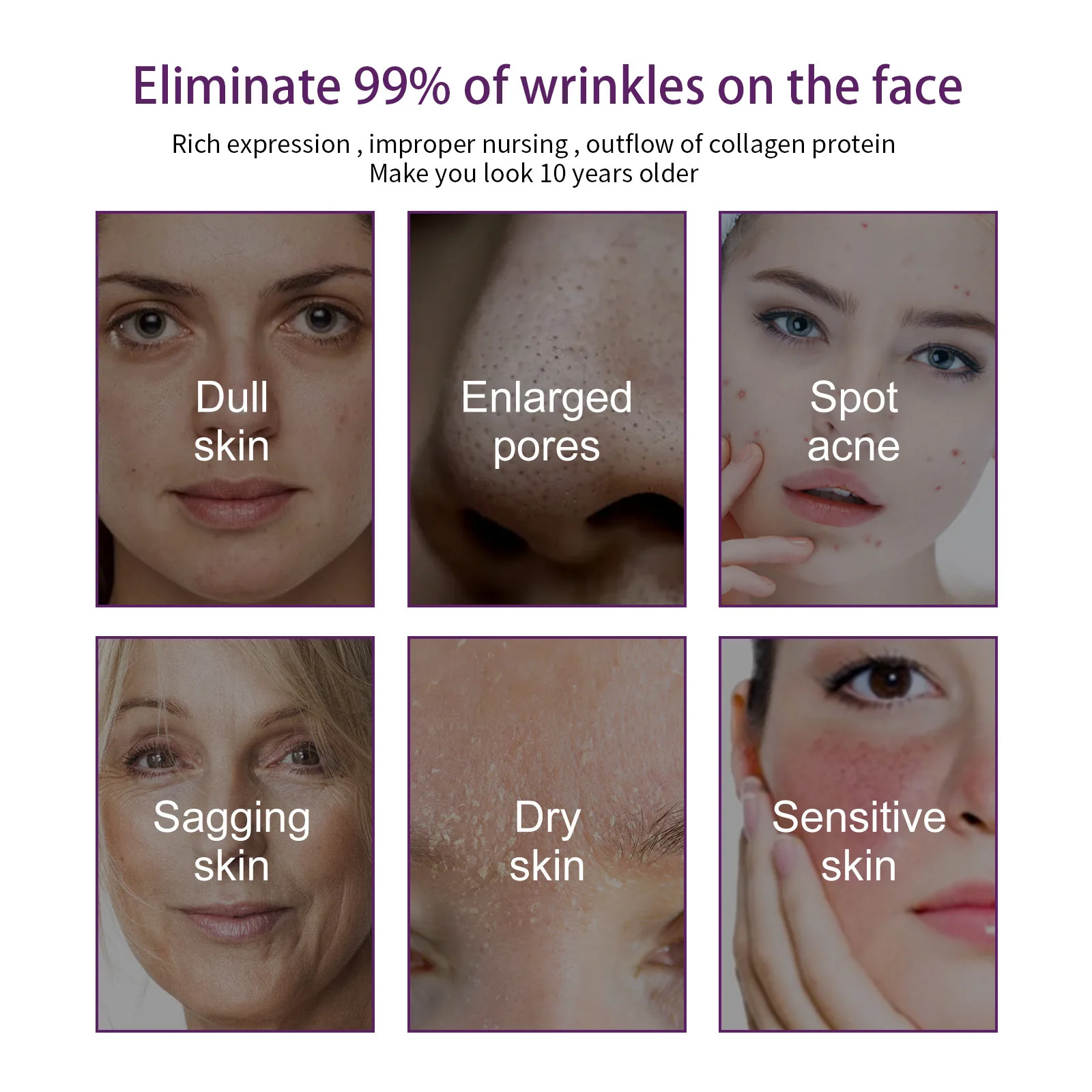 Facial Moisturizer firming and moisturizing skin, anti-wrinkle, anti-aging, lightening and redness skin care cream