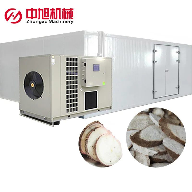 Large Capacity Customized Heat Pump Vegetable Cabinet Mesh Belt Cassava Pumpkin Powder Processing Making Dryer Drying Room