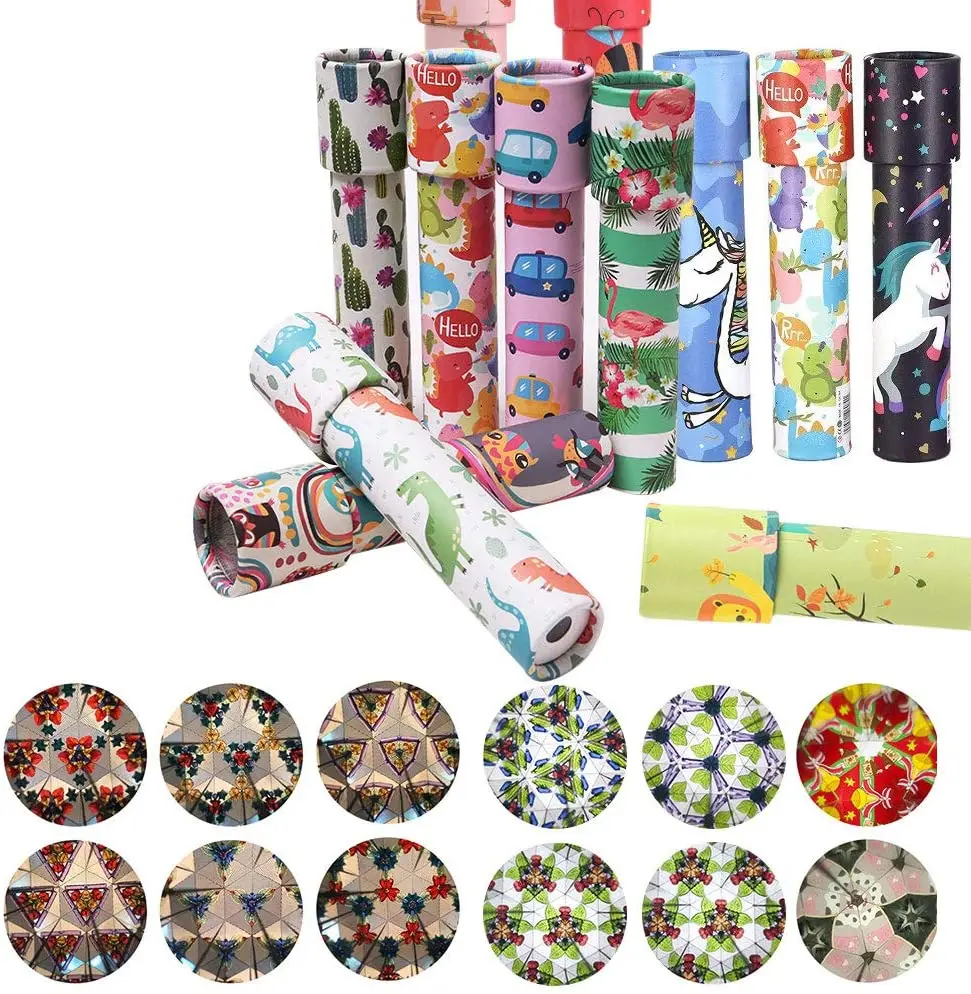Classic Kaleidoscopes Old Fashioned Vintage Toys for Kids, Party Favors