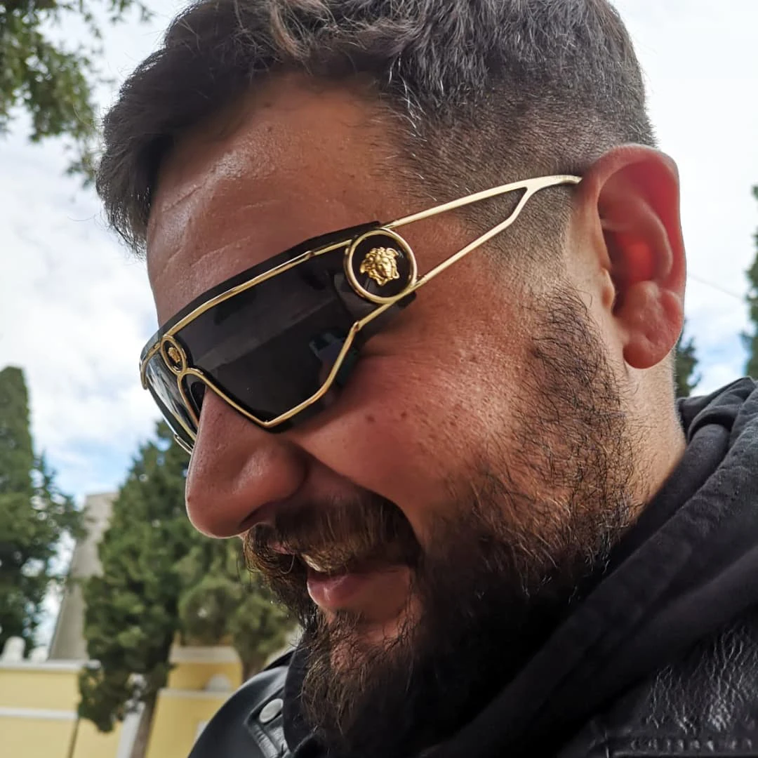 Vashap 9806 солнцезащитные очки 2022 Новый UV400 пластиковые vintage shades Мужская и женская дизайнерские фирменные изготовленным на заказ логосом Солнцезащитные очки градиент