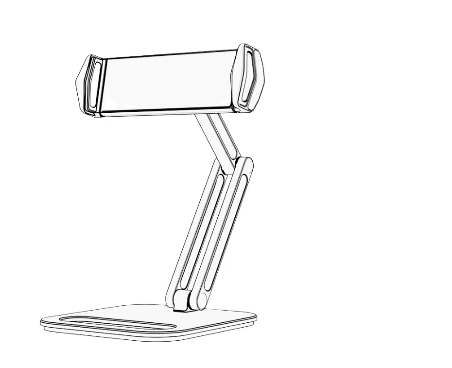 
 Выдвижная алюминиевая подставка для телефона iphone, регулируемый держатель для ipad, подставка для смартфонов samsung, держатель для сотового телефона iphone12  