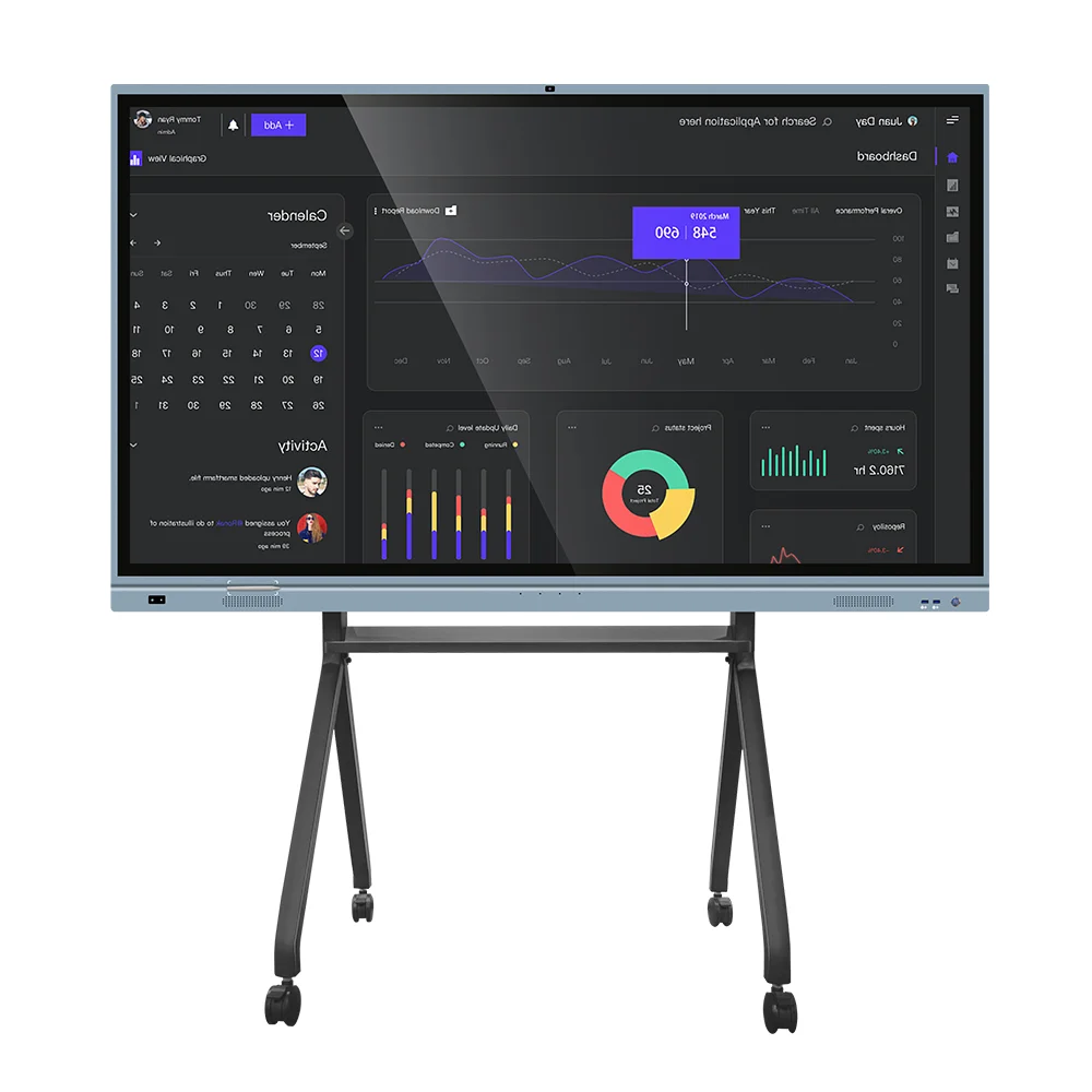 Factory Wholesale 98 inch Smart Educational Equipment Multi Interactive Digital Whiteboard