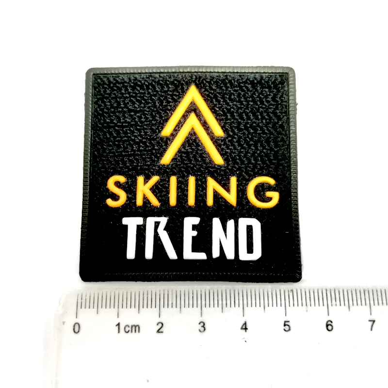 Heat Transfer LOGO 3D Embossed TPU PVC Flock Silicone Iron On Patch Printing Heat Transfer Labels
