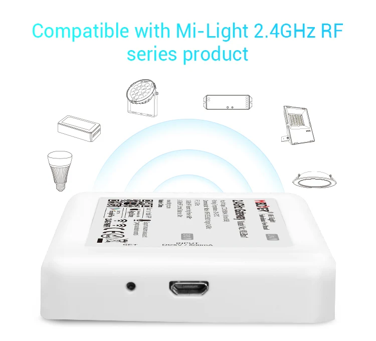 Светодиодный контроллер Mi light Boxer WL-BOX1 2 4 GHZ Gateway wifi