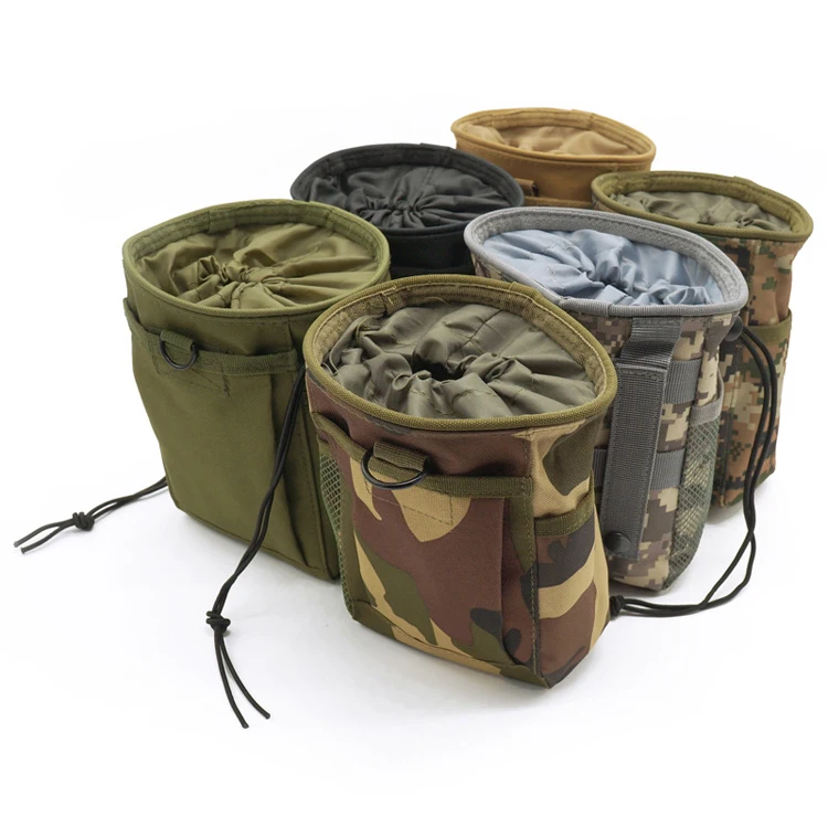 Tactical Utility Recycled Bag Magazine Dump Drop Pouch  Mag Recycling