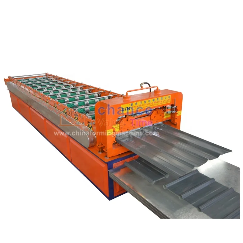 Factory supplies galvanized roll roof tile forming machine