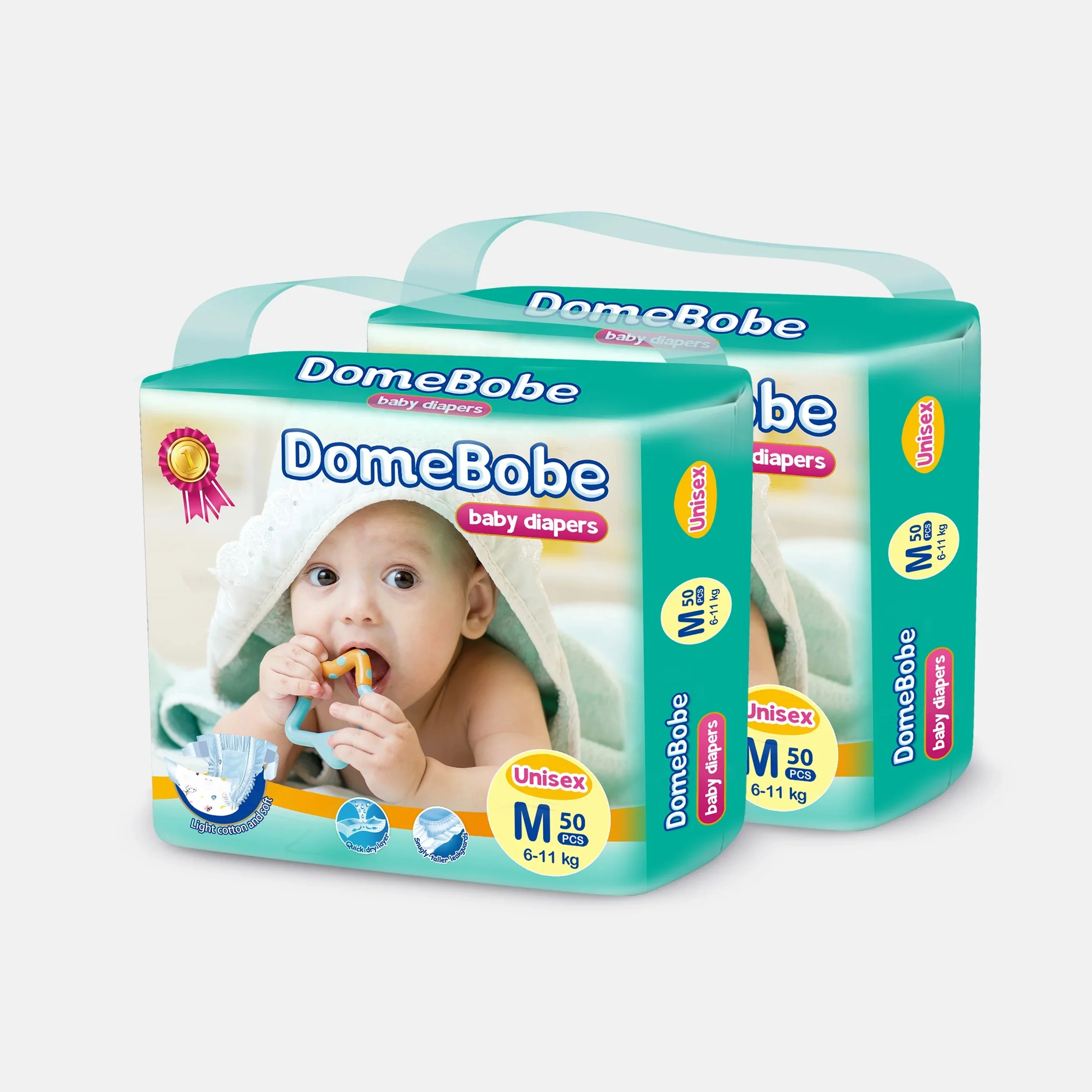 Newborn Baby Nappies Diaper Manufacture Supper Absorbent Diaper China Children Diaper