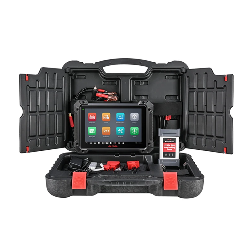 2023 Autel MaxiCOM MK908 PRO II Automotive Diagnostic Tablet Supports VIN Scan and Pre&Post Engine Analyzer New Model One RAM