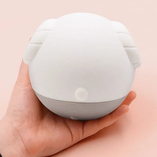 Drop shipping Toliet Led Night Light Sensor Lamparas De Mesa De Noche Silicone Light Night Stand Lamps Sheep Night Light