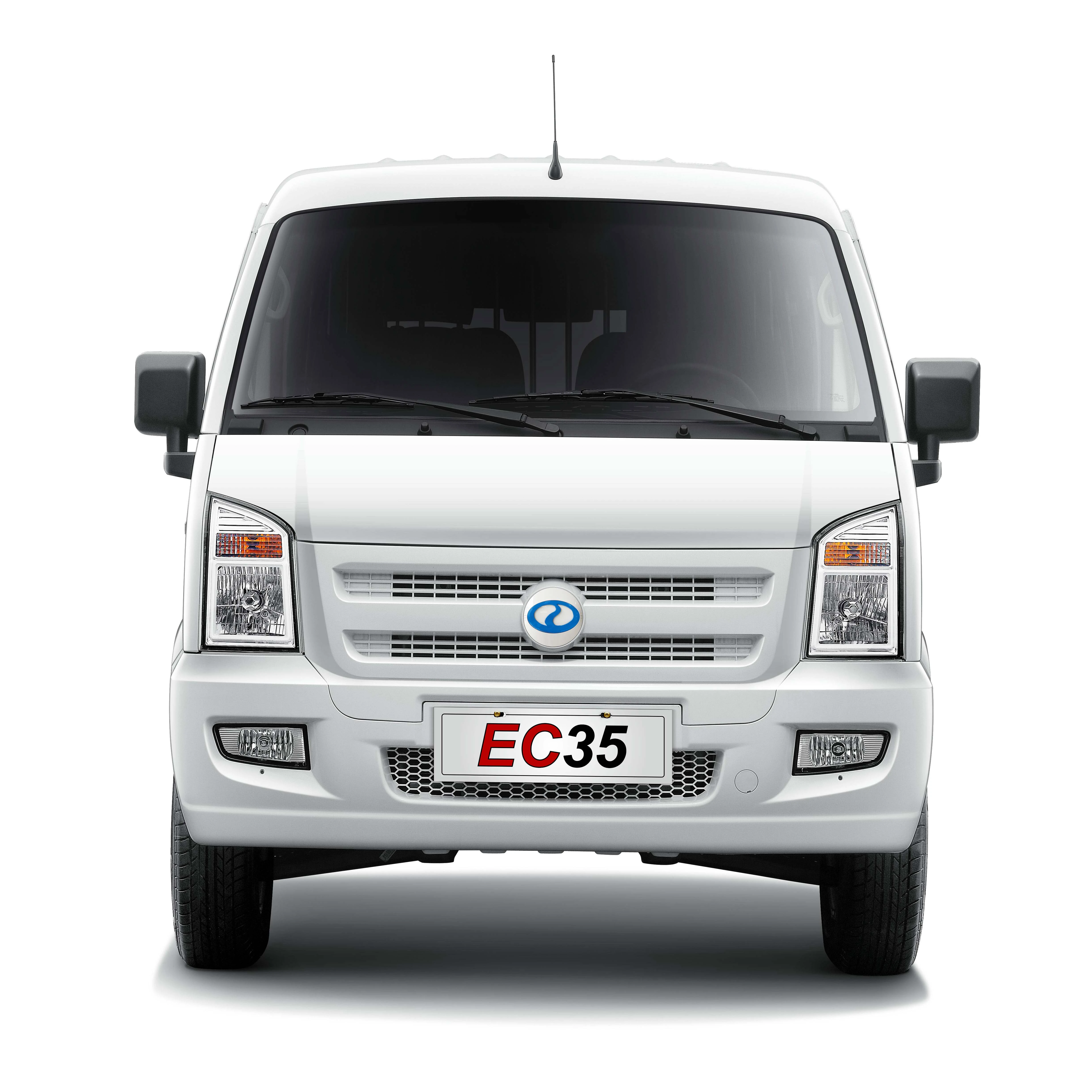 RHD right hand drive small cargo van DFSK EC35 commercial EV van 274KM electric mileage logistics transit vehicle