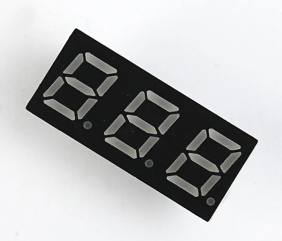 0.28 inch red common anode 3 bit digital tube Nixie tube