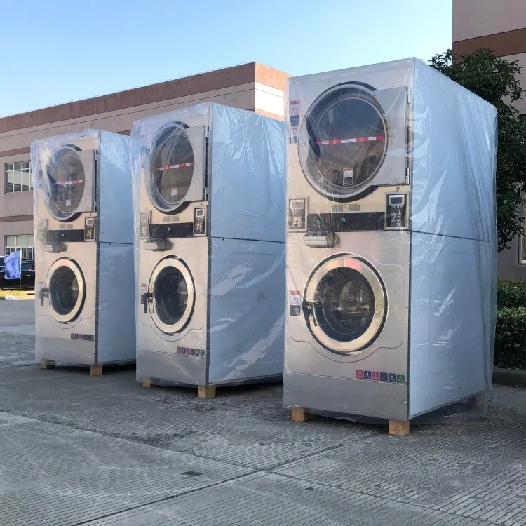 Fully automatic laundry washing machines washer and dryer combo