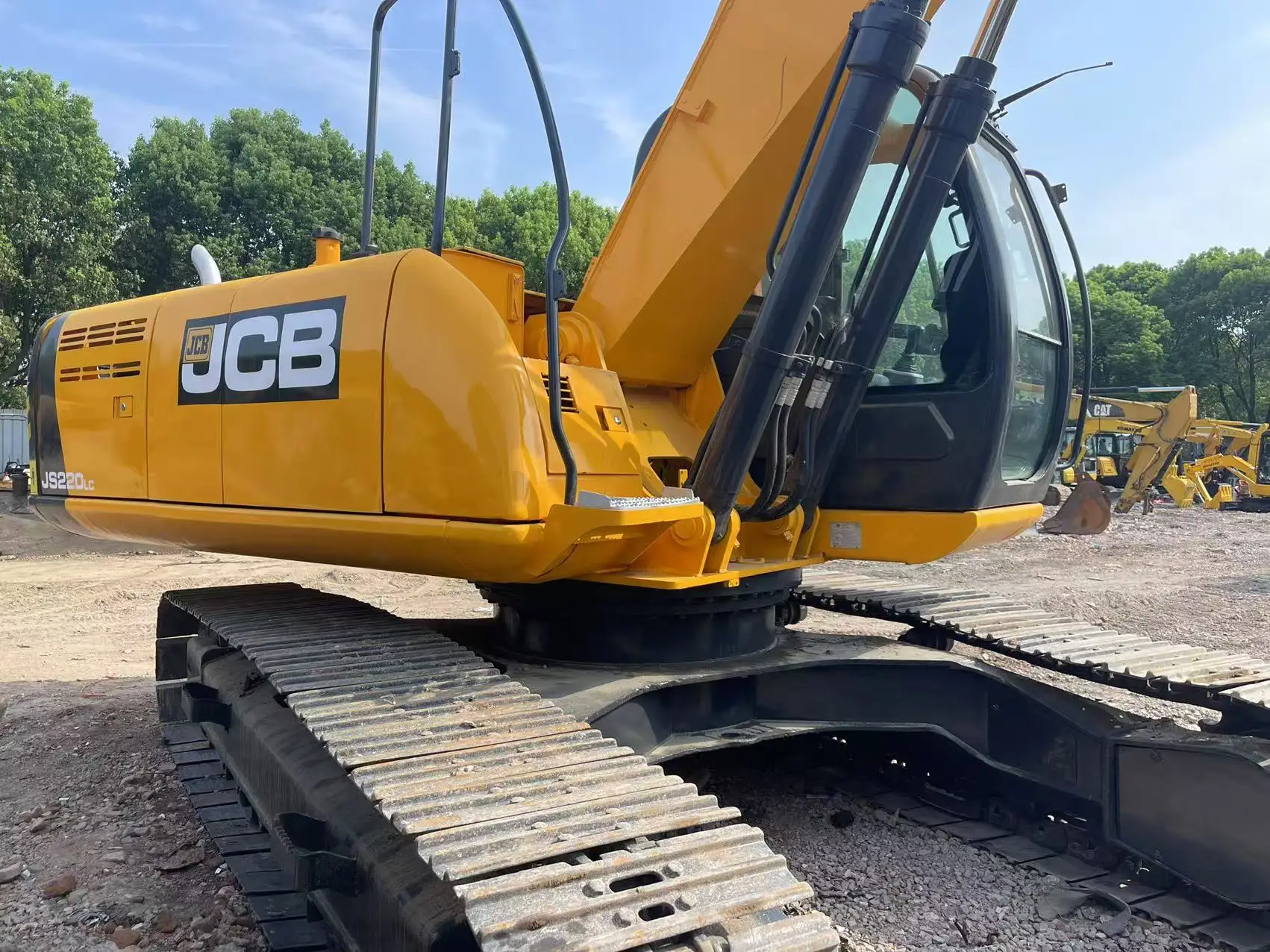 CYQ machinery used JCB JS220LC excavator JCB excavators used digger cheap used excavators