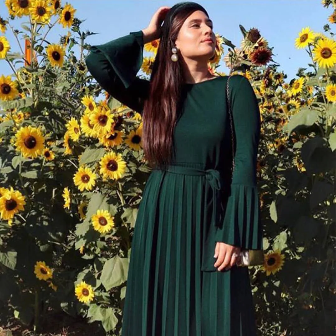 Amazon hot selling traditional muslim clothing&accessories dress women islamic clothing abaya